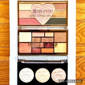 New Makeup Revolution Love Eyeshadow Blush Palette